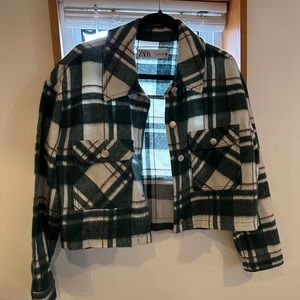 Zara Cropped Shacket